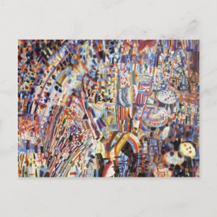 Pavel Filonov - Samenstelling Briefkaart