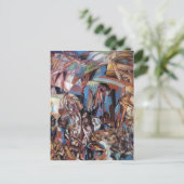 Pavel Filonov- Vissen Schooner Briefkaart (Staand voorkant)