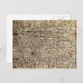 Pavel Filonov zonder titel (niet-objectieve samens Briefkaart (Voorkant / Achterkant)