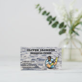 Pavement Bricks | Power Washer Logo Visitekaartje (Staand voorkant)