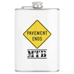 Pavement Ends Mountain Biking Heupfles