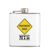 Pavement Ends Mountain Biking Heupfles (Voorkant)