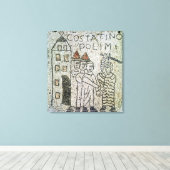 Pavement of St. John the Evangelist Canvas Afdruk (Insitu (Houten vloer))