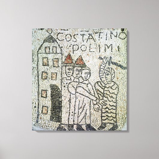 Pavement of St. John the Evangelist Canvas Afdruk (Voorkant)