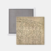 Pavement of St. John the Evangelist Magneet (Voorkant / Achterkant)
