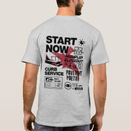 Pavement Poetry Skateboarden Street Skater T-shirt