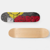 Pavement Road Paint Art - Cool - Fun Persoonlijk Skateboard (Horizontaal)