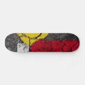 Pavement Road Paint Art - Cool - Fun Persoonlijk Skateboard (Horizontaal)