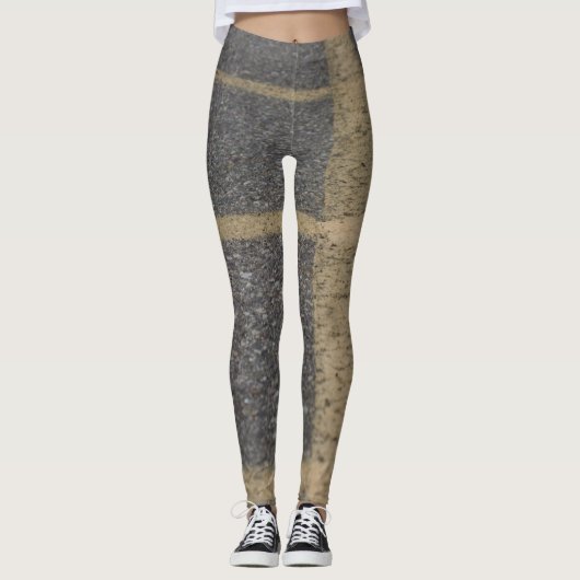 Pavementfotografie Leggings (Voorkant)