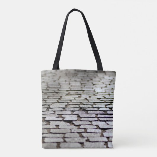 Pavementsteenloopbaan Tote Bag (Achterkant)