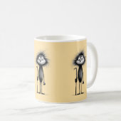 Pavian baboon koffiemok (Voorkant rechts)