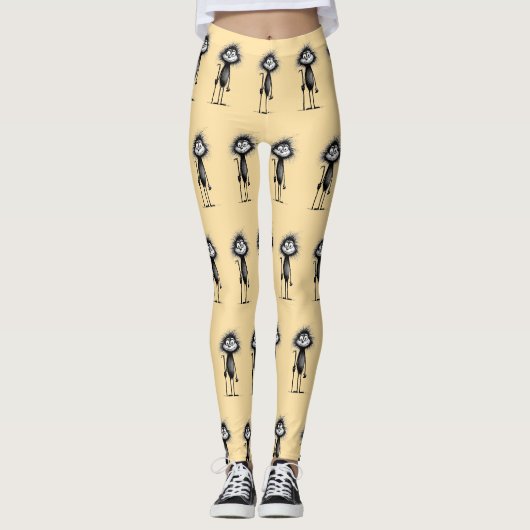 Pavian baboon leggings (Voorkant)