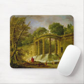Pavilion met Cascade, 1760 Muismat (Met muis)