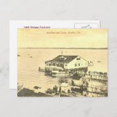 Pavilion of Lake Eustis, Plorida, 1908 Briefkaart (Voorkant / Achterkant)