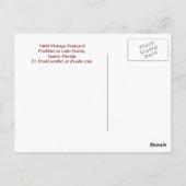 Pavilion of Lake Eustis, Plorida, 1908 Briefkaart (Achterkant)