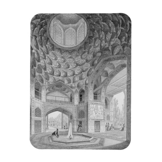 Pavilion of the Eight Paradises, uit Isfahan Magneet (Verticaal)