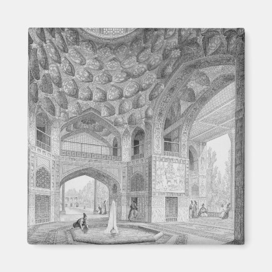 Pavilion of the Eight Paradises, uit Isfahan Magneet (Voorkant)