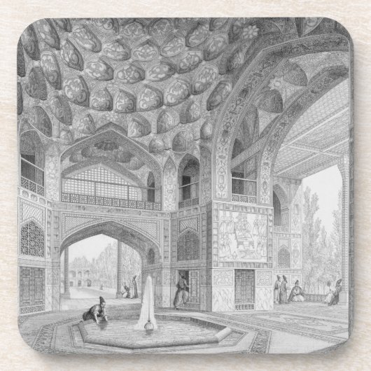 Pavilion of the Eight Paradises, uit Isfahan Onderzetter (Voorkant)
