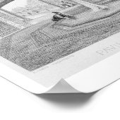 Pavilion of the Eight Paradises, uit Isfahan Poster (Hoek)