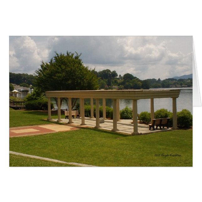 Pavilion op Lake Junaluska (Voorkant Horizontaal)