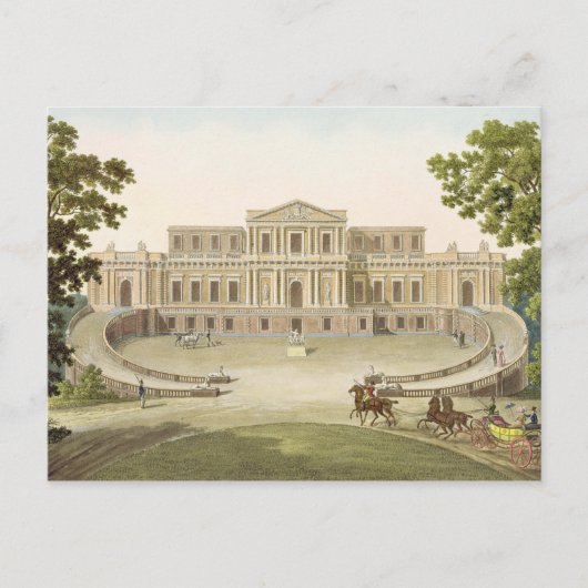 Pavilion van Haarlem, uit 'Choix des Monuments', E Briefkaart (Voorkant)