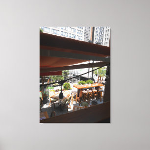 Pavilioni Canvas Afdruk