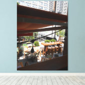 Pavilioni Canvas Afdruk (Insitu (Houten vloer))