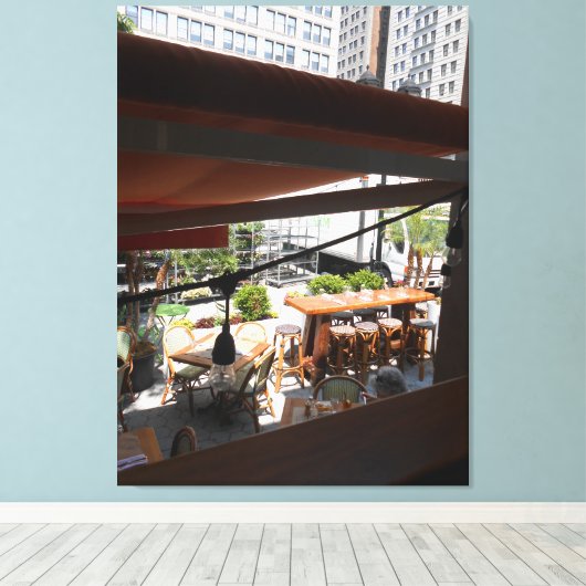 Pavilioni Canvas Afdruk (Insitu (Houten vloer))