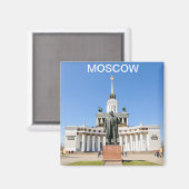 Paviljoen, MOSKOU Magneet (Voorkant / Achterkant)