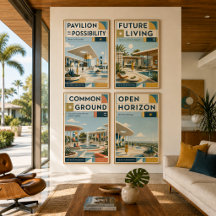 Paviljoen van Mogelijkheid MCM Poster
