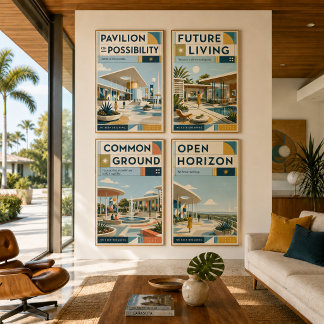 Paviljoen van Mogelijkheid MCM Poster