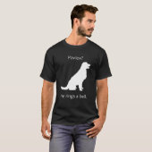 Pavlov S Cat Psychology Pavlov Cat Dog hij Rings A T-shirt (Voorkant volledig)