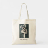 Pavlova and Spessivtseva Russian Ballerinas Tote Tote Bag (Achterkant)
