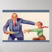 Pavlov's bezielde spinazie poster (Voorkant)