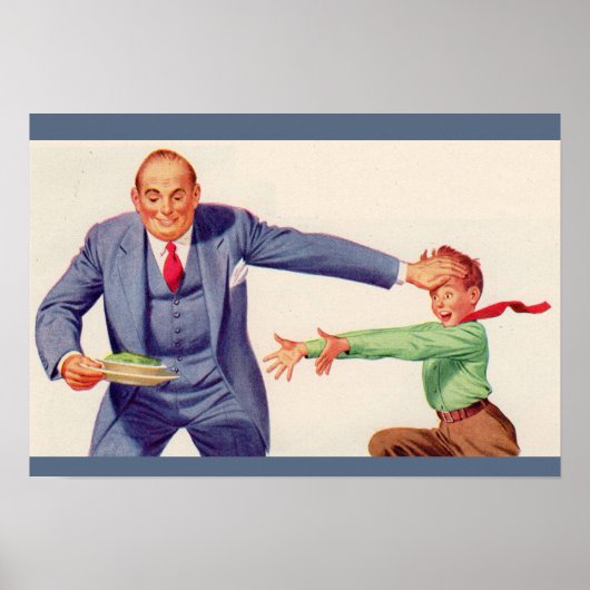 Pavlov's bezielde spinazie poster (Voorkant)