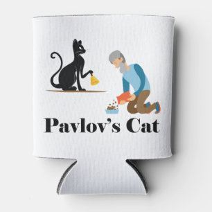 Pavlov's Cat Funny Psychologie Blikjeskoeler