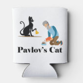 Pavlov's Cat Funny Psychologie Blikjeskoeler (Achterkant)