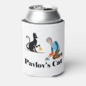 Pavlov's Cat Funny Psychologie Blikjeskoeler (Blikje Achterkant)