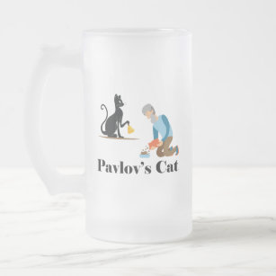Pavlov's Cat Funny Psychologie Matglas Bierpul