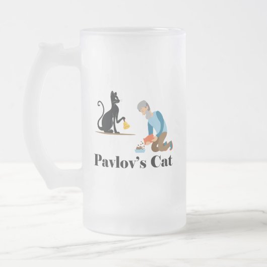 Pavlov's Cat Funny Psychologie Matglas Bierpul (Links)