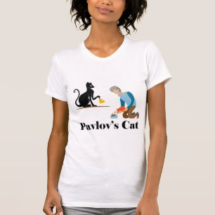 Pavlov's Cat Funny Psychologie T-shirt