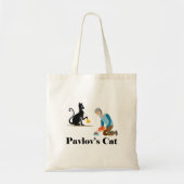 Pavlov's Cat Funny Psychologie Tote Bag (Voorkant)