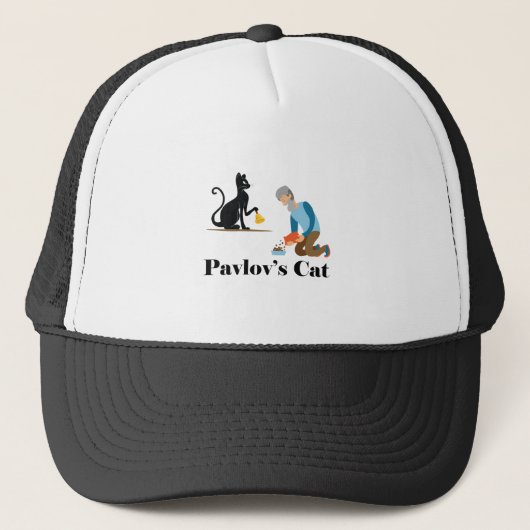Pavlov's Cat Funny Psychologie Trucker Pet (Voorkant)