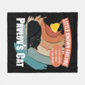 Pavlov's Cat - Funny Psychology Fleece Deken (Voorkant (Horizontaal))