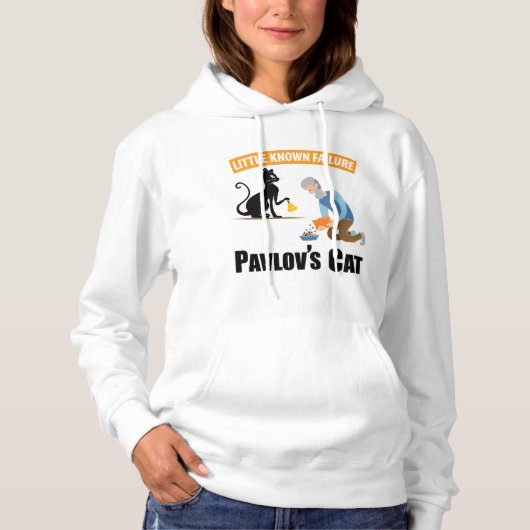 Pavlov's Cat - Funny Psychology Hoodie (Voorkant)