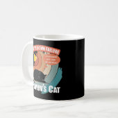 Pavlov's Cat - Funny Psychology Koffiemok (Voorkant links)