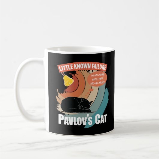 Pavlov's Cat - Funny Psychology Koffiemok (Links)