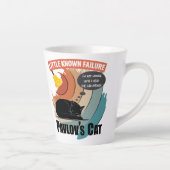 Pavlov's Cat - Funny Psychology Latte Mok (Rechts)