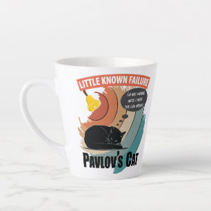 Pavlov's Cat - Funny Psychology Latte Mok