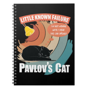 Pavlov's Cat - Funny Psychology Notitieboek